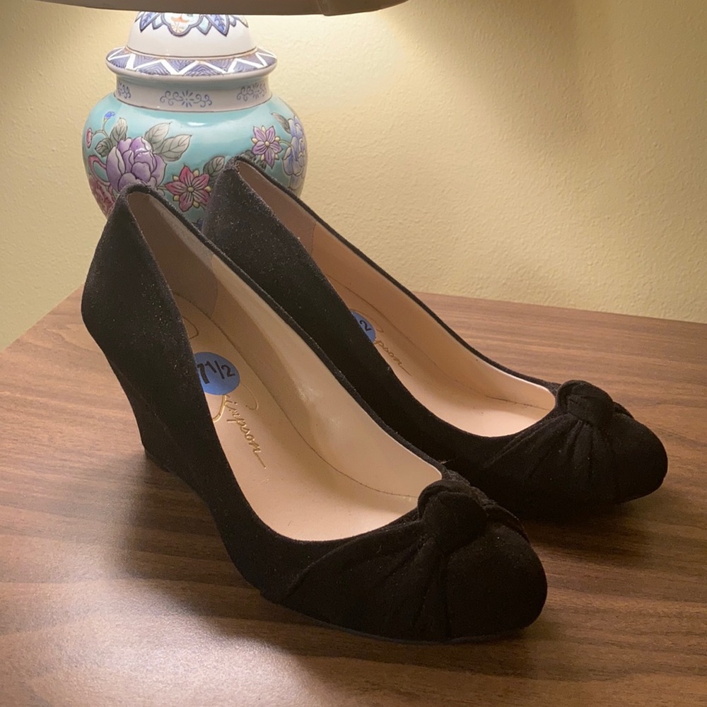 Jessica Simpson wedge heels